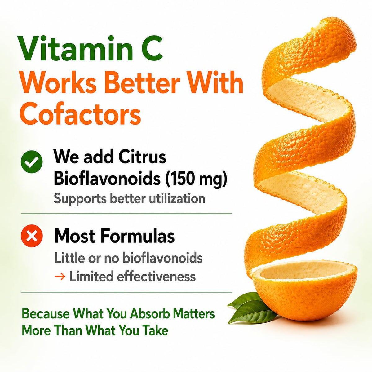 HCL Herbal Code Labs Vitamin C from Organic Acerola Cherry - 90 Capsules - image 7