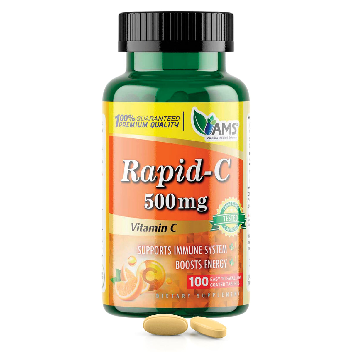 America Medic & Science Rapid-C 500mg Supplement - Vitamin C