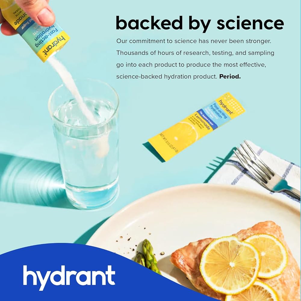Hydrant Electrolyte Powder Iced Tea Lemonade - 30 Servings - image 5