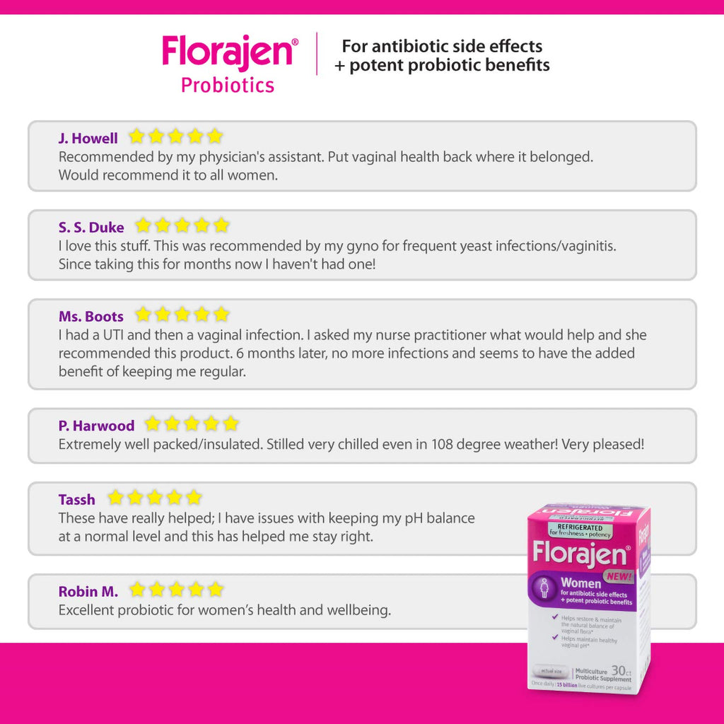 Florajen Kids & Women Refrigerated Probiotics - 60 Capsules - image 6