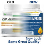Dr. Martin's Nutrition Cod Liver Oil Softgels Omega-3 - 100 Softgels - image 8