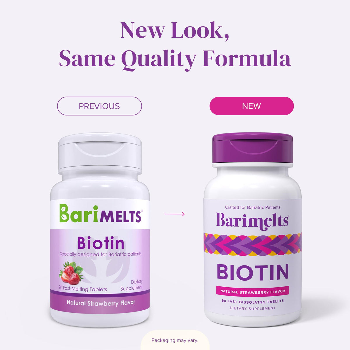 BariMelts Biotin 5000mcg Fast-Dissolving Tablets - 90 Count - image 2