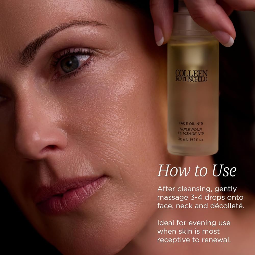 COLLEEN ROTHSCHILD Face Oil N°9 Nourishing Hydrating Facial Oil - 1 Fl Oz - image 5