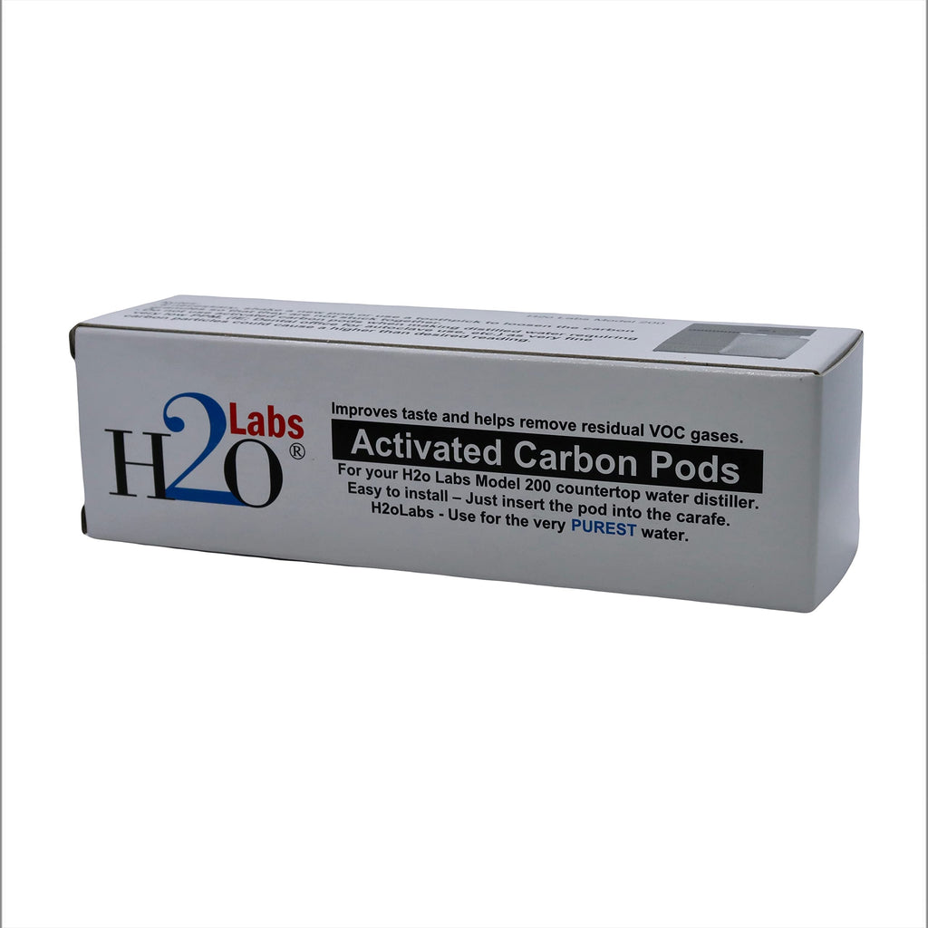 H2o Labs Activated Carbon Pods for Model 200 Water Distiller - 6 Pack - image 2