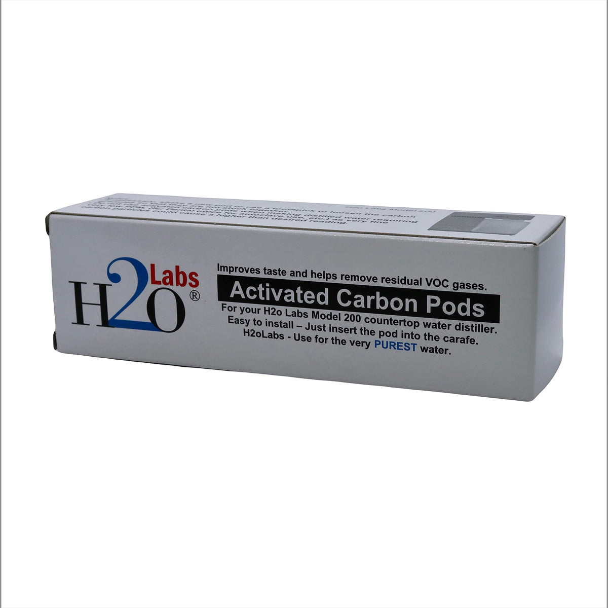 H2o Labs Activated Carbon Pods for Model 200 Water Distiller - 6 Pack - image 2