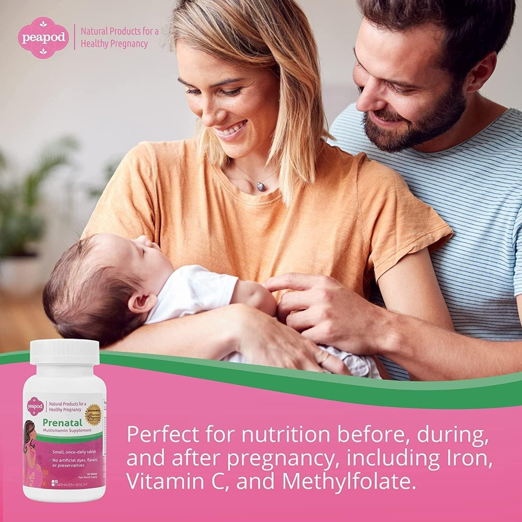 Fairhaven Health Peapod Prenatal Multivitamin - 60 Tablets - image 4
