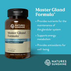 Nature's Sunshine Master Gland Energy Support - 120 Capsules - image 4