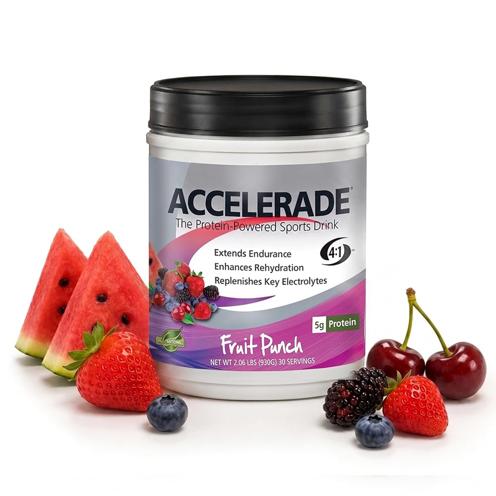 Accelerade PacificHealth Hydration Drink Mix Fruit Punch - 30 Servings