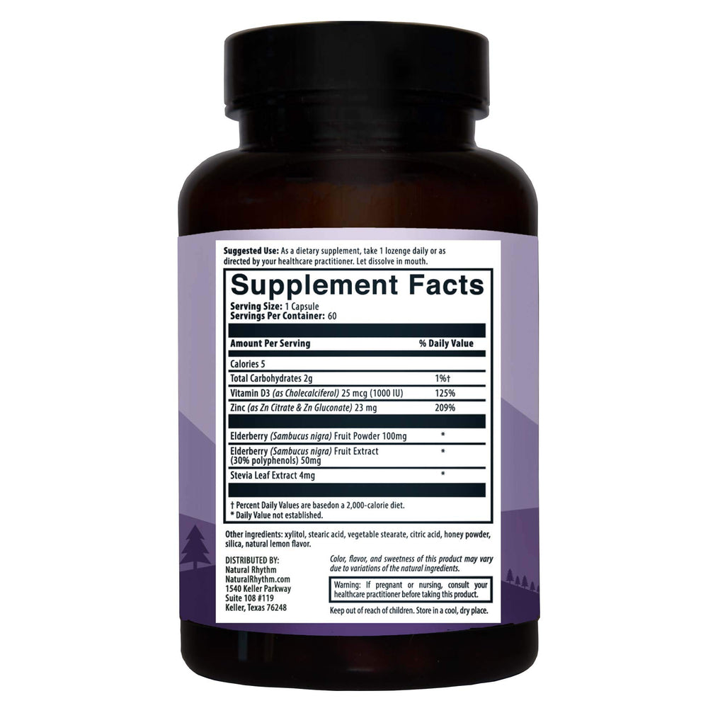 Natural Rhythm Ah Chews! Immune Booster Lozenges - 60 Chewables - image 9