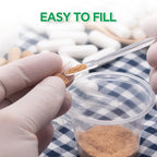 Angtai JN Empty Vegan Capsules Size 2 - 1,000 Count - image 4