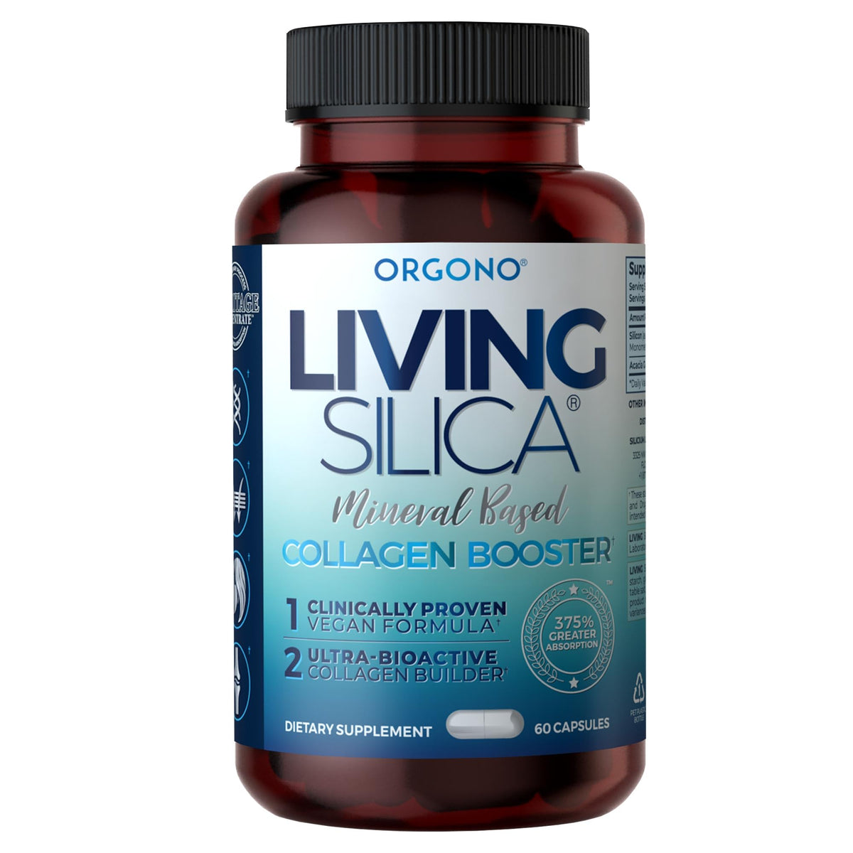 Living Silica Collagen Booster Capsules