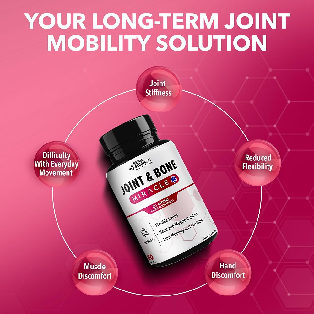 Real Science Nutrition Joint & Bone Support - 60 Capsules - image 3