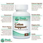 Peak Colon Support Digestive Health Supplement - 60 Capsules - image 6