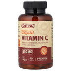 DEVA Vegan Vitamin C with Elderberry & Echinacea - 90 Tablets