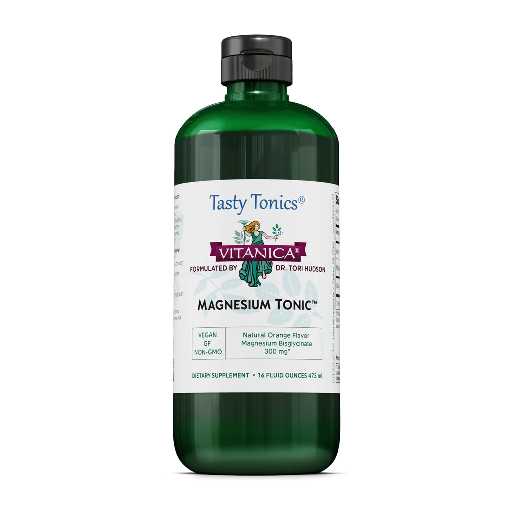 Vitanica Magnesium Bisglycinate Tonic with Vitamin B6 - 16 fl oz