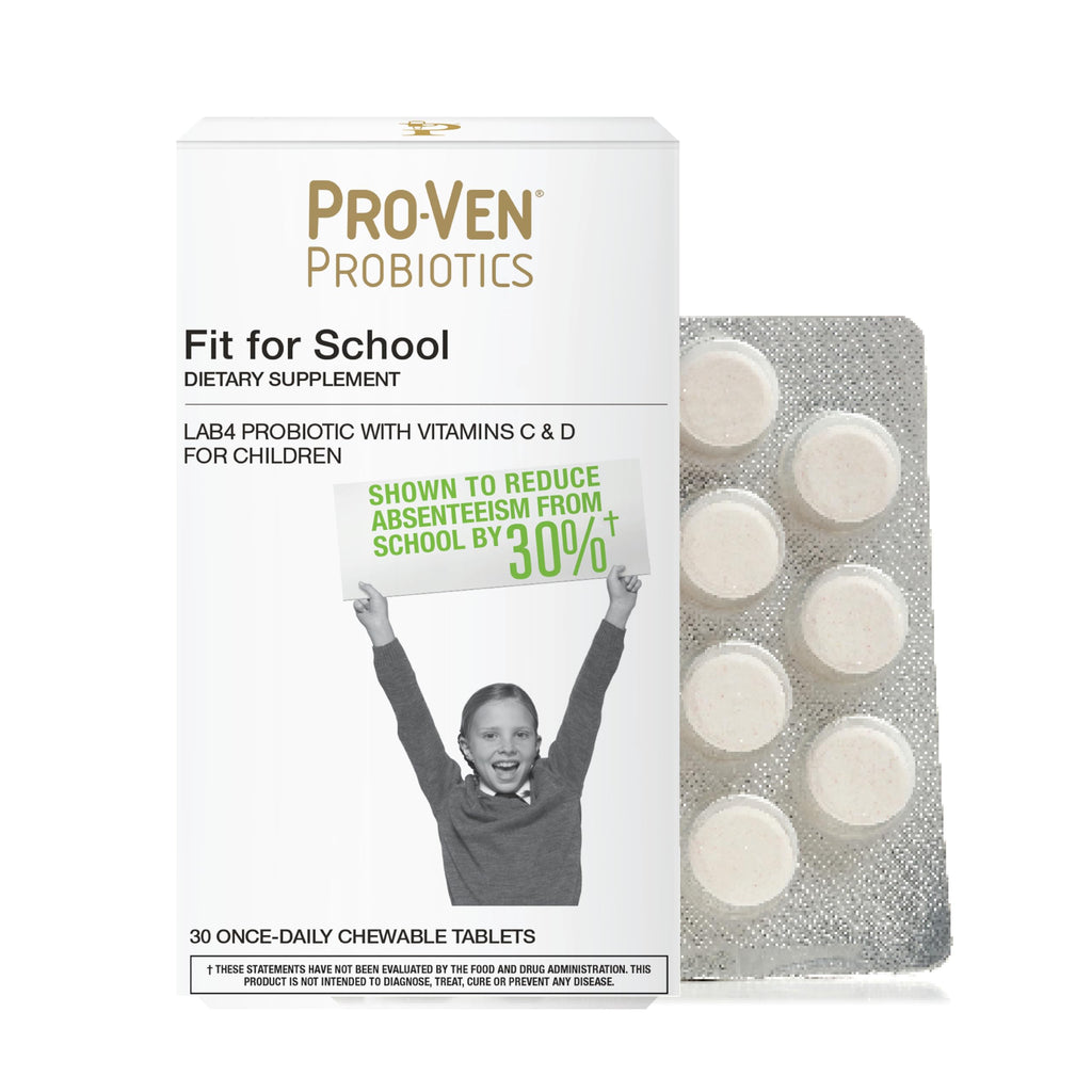 Pro-Ven Fit for School Kids Probiotic Chewables - 30 Tablets