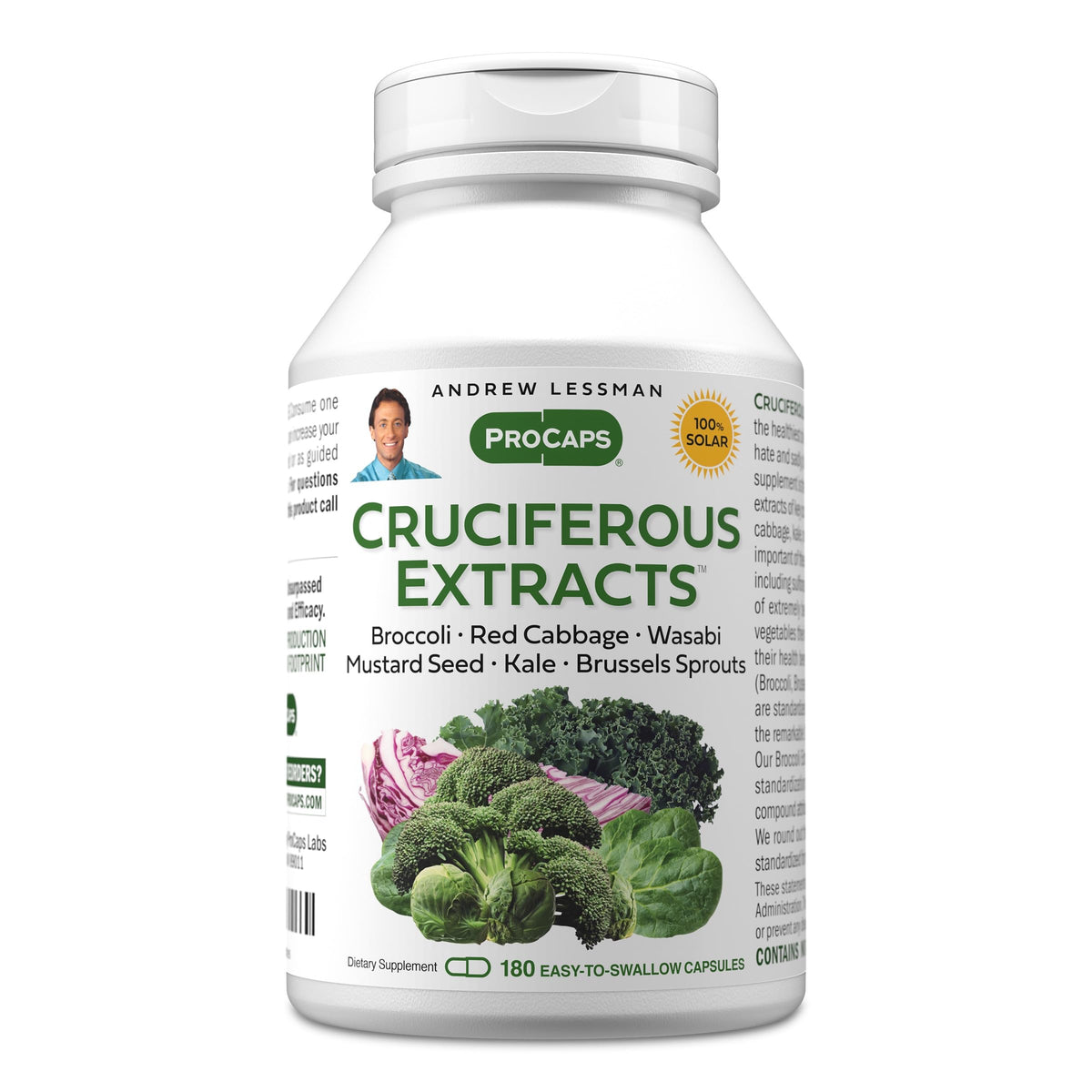 ANDREW LESSMAN Cruciferous Extracts Capsules - High Levels