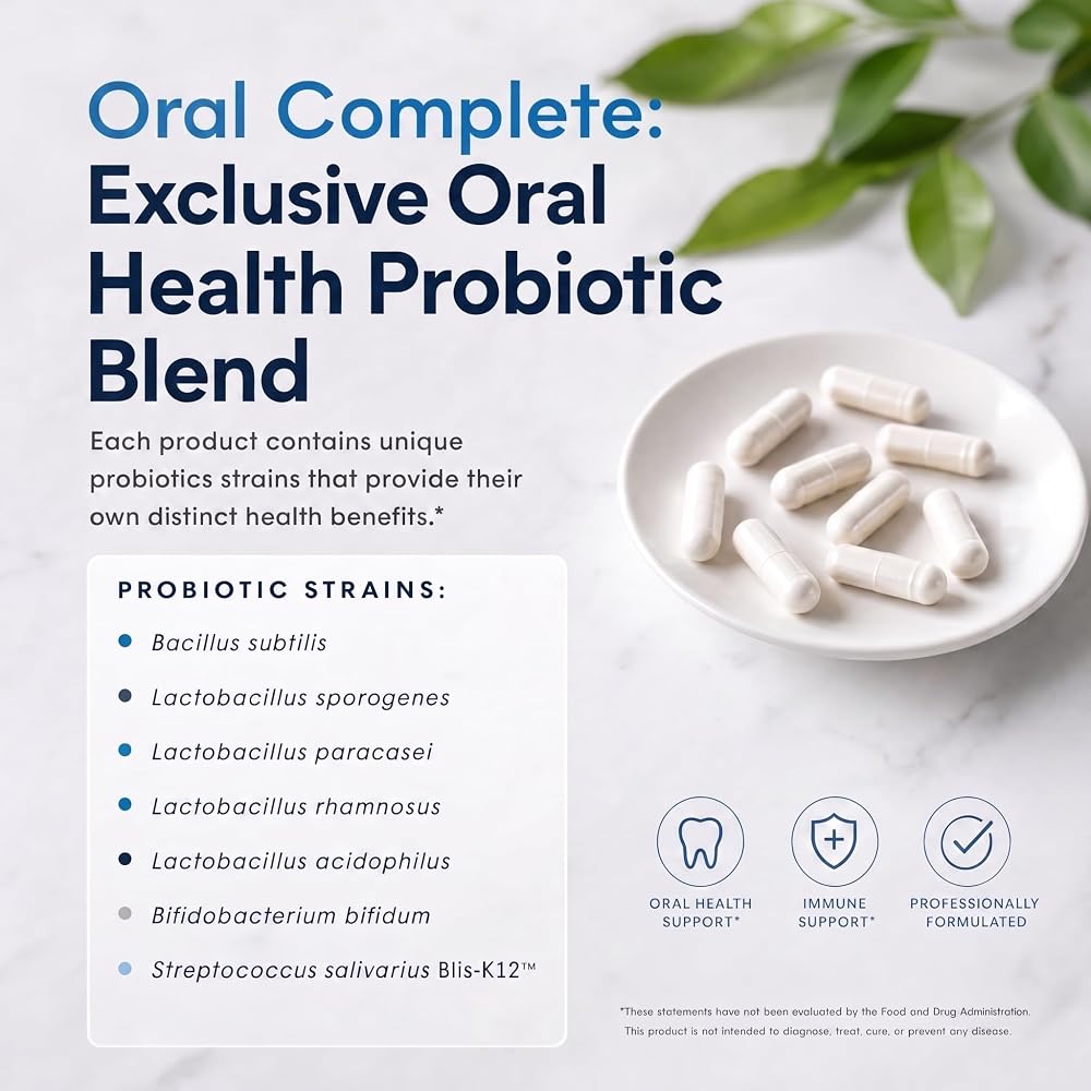 Instant Brands Oral Complete 11-in-1 Dental Probiotics - 120 Capsules - image 7
