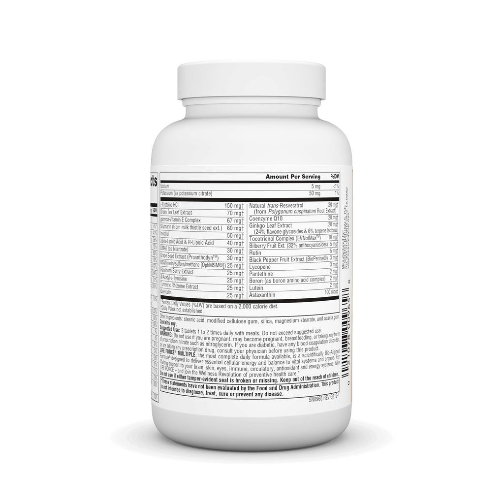 Source Naturals Life Force Multiple, No Iron Tablets