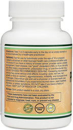 Double Wood Supplements Pregnenolone 100mg Memory & Mood - 120 Capsules - image 4