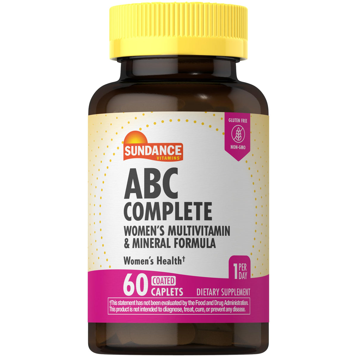 Sundance Women's ABC Complete Multivitamin & Mineral Formula - 60 Caplets