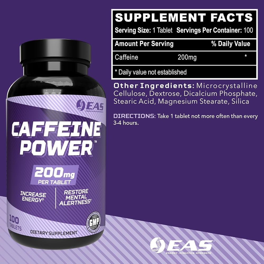 EAS Caffeine Power 200mg
