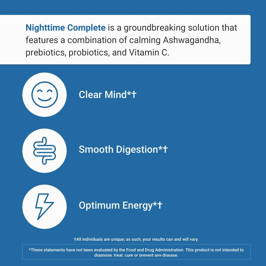 ACTIVATEDYOU Nighttime Complete Powder for Gut & Mind - 30 Servings - image 3