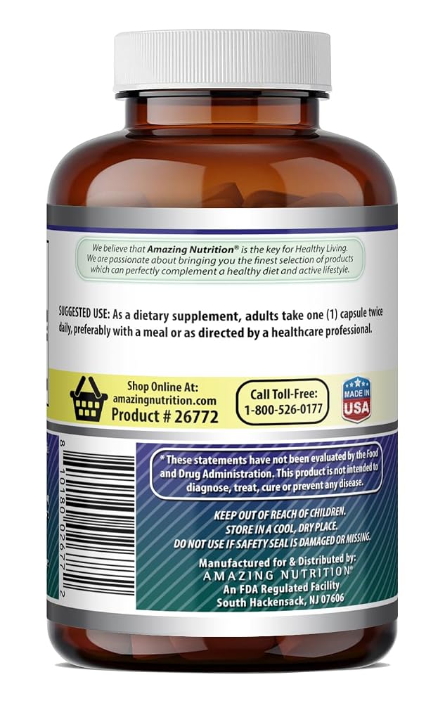 Amazing Formulas Alpha Lipoic Acid 300 mg Capsules Supplement