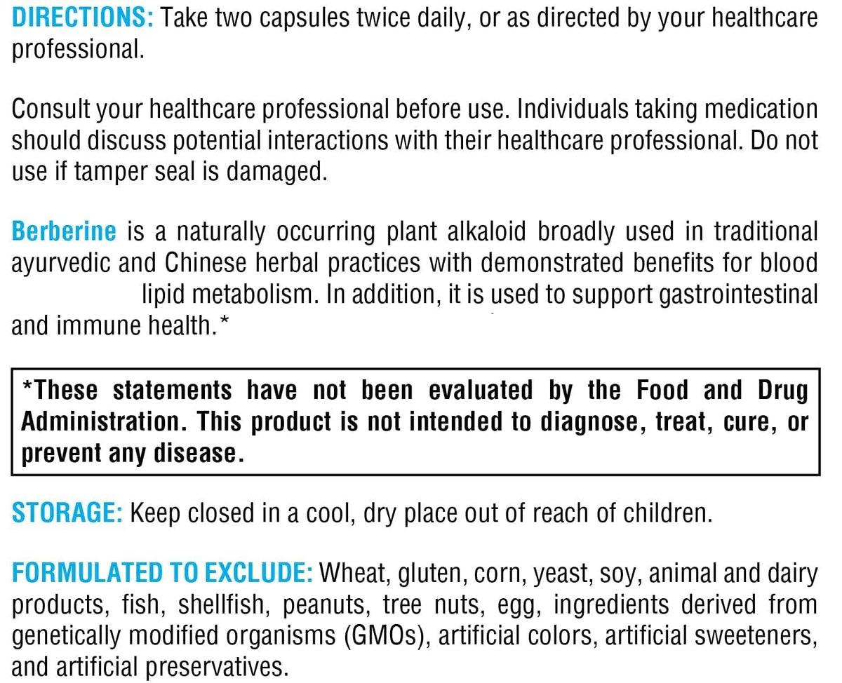 XYMOGEN Berberine - 120 Capsules - image 5