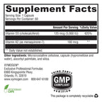 XYMOGEN K2-D3 Max Vitamin D3 & K2 - 60 Capsules - image 2