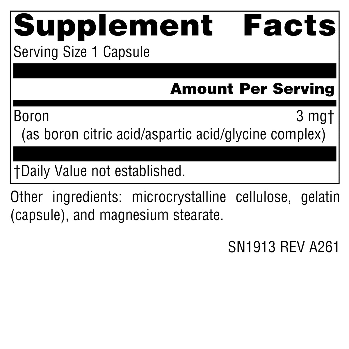 Source Naturals Triple Boron 3 mg - 100 Capsules - image 2