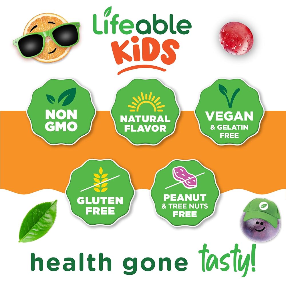 Doctors Orders Lifeable Kids Multivitamin with Iron Chewable Tablets - 150 Count - image 4