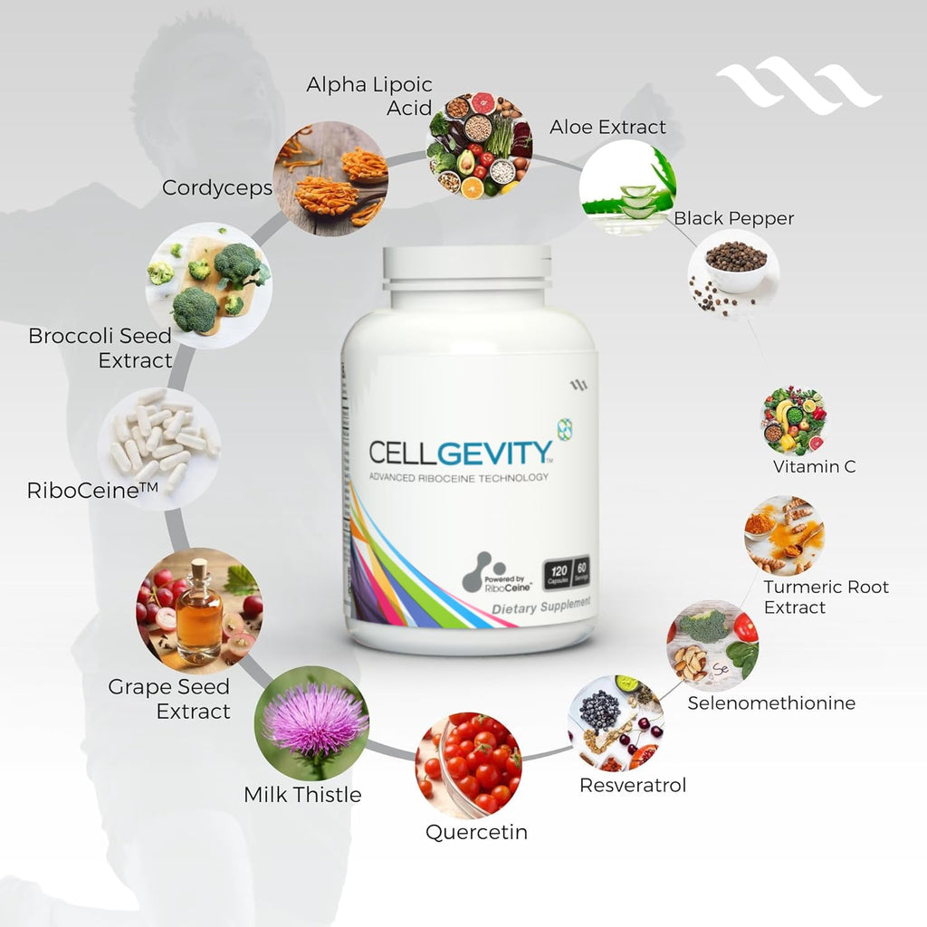 Cellgevity Advanced Riboceine Technology - 120 Vegetable Capsules - image 5