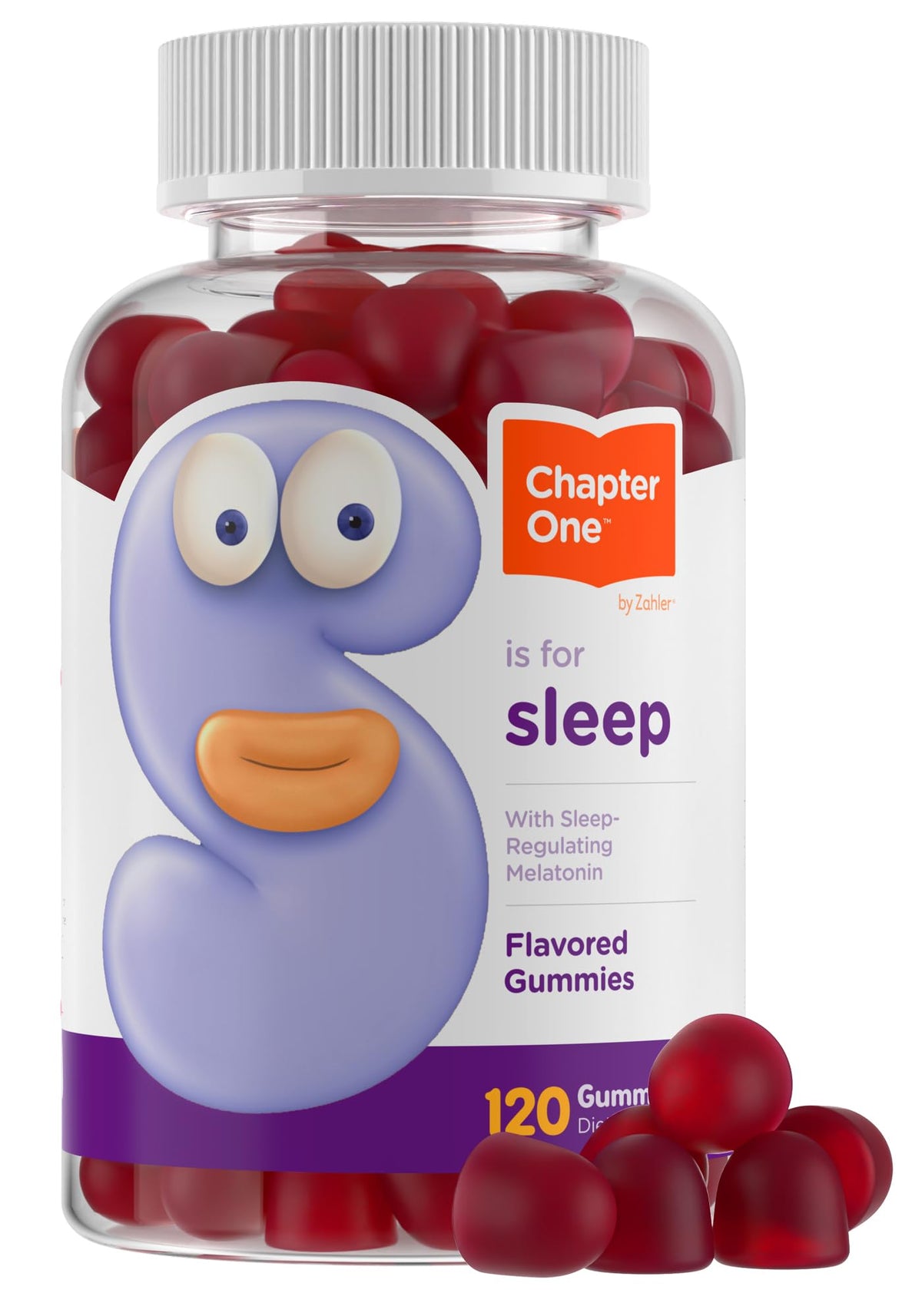Zahler Chapter One Sleep Gummies 2.5 mg Melatonin - 120 Count