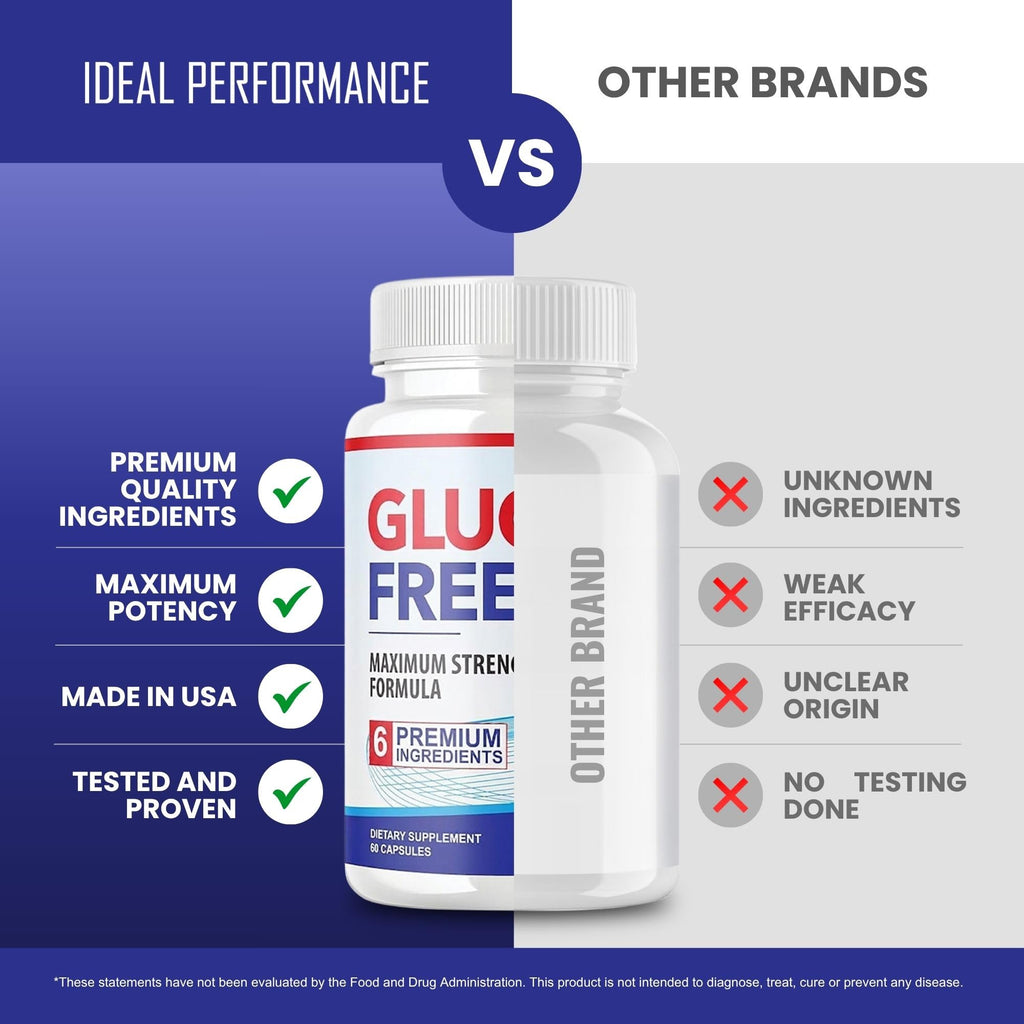 IDEAL PERFORMANCE Glucofreeze Advanced Strength Formula - 300 Capsules - image 6