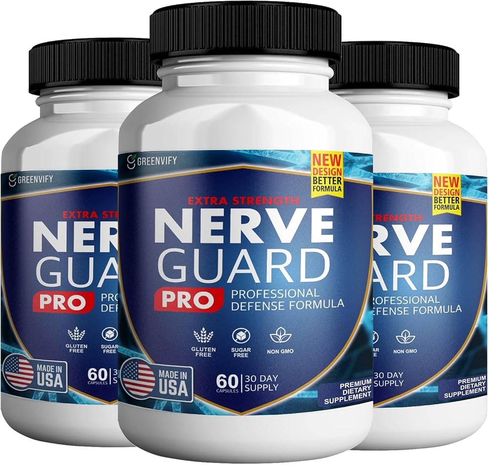GREENVIFY Nerve Guard Plus Pro Advanced Nerve Support Formula