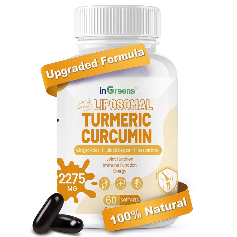 inGreens Liposomal Turmeric Supplement
