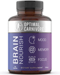 Optimal Carnivore Lions Mane & Beef Brain Capsules - 180 Count