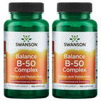 Swanson Balance B-50 High-Potency B Vitamin Complex for Busy Adults