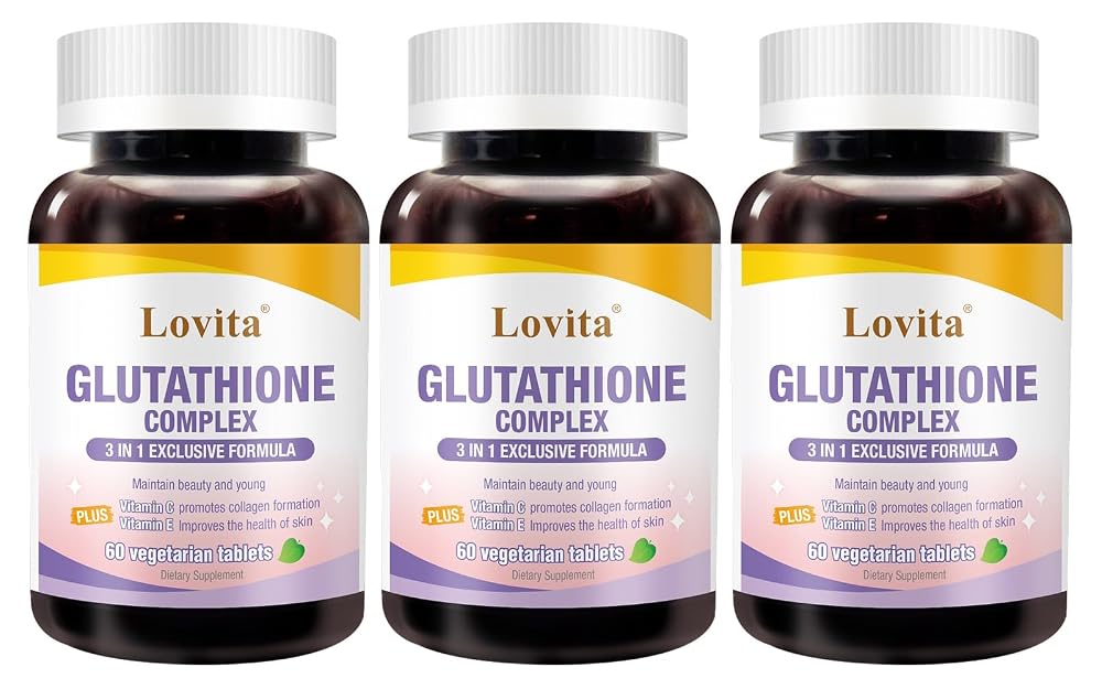 LOVITA Glutathione Complex 500mg for Radiant Skin & Immunity Support