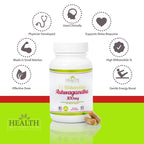 Health As It Ought To Be Ashwagandha 7% 300mg Adaptogen - 60 Capsules - image 3