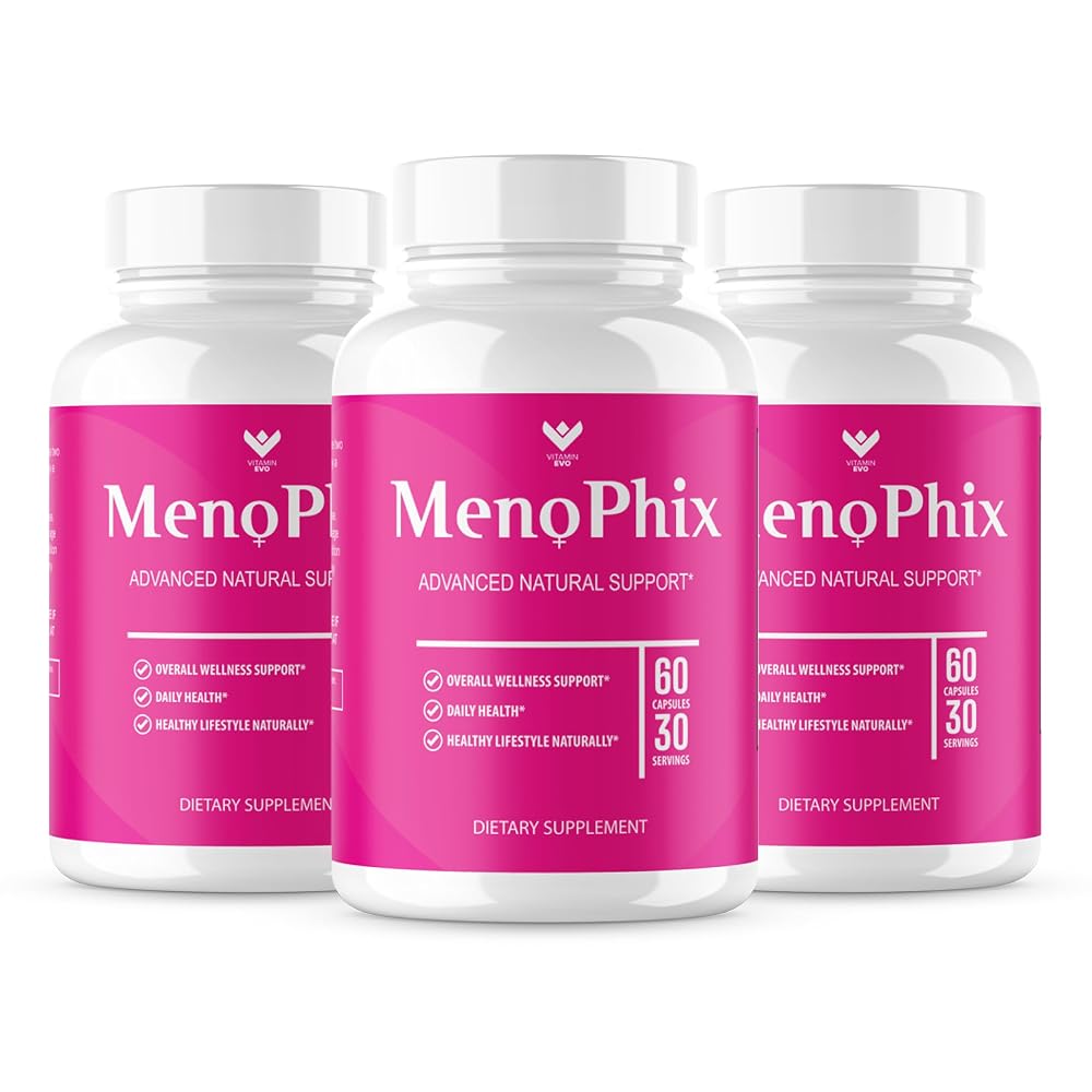 Vitamin Evo MenoPhix Menopause Natural Support Capsules - 180 Capsules