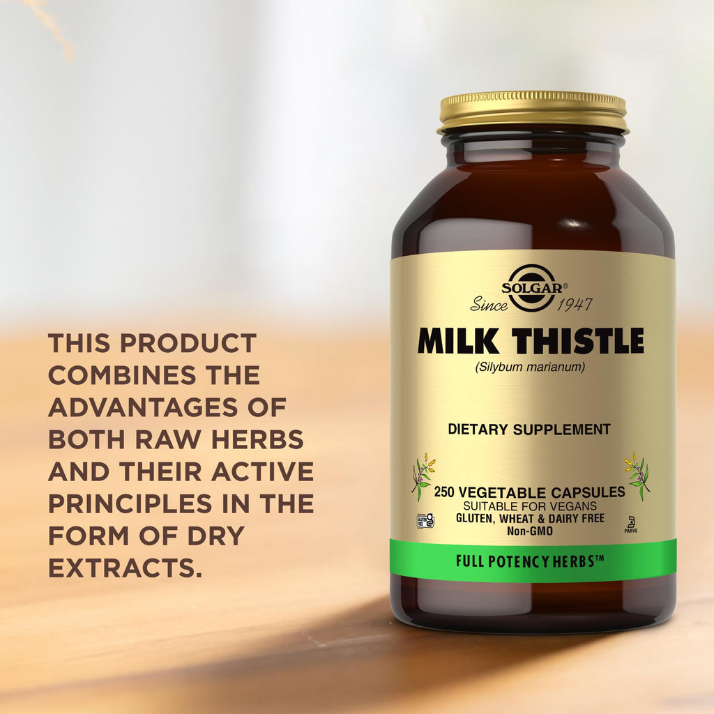 Solgar Milk Thistle - 250 Vegetable Capsules - image 5