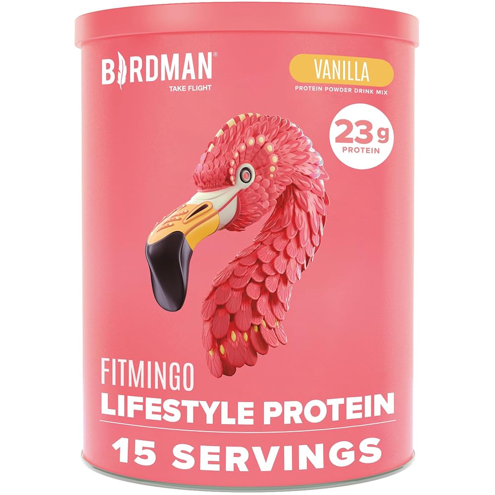 BIRDMAN Fitmingo Vegan Protein Powder with Inositol