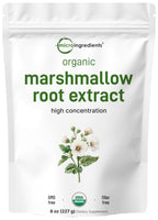 Micro Ingredients Organic Marshmallow Root Powder - 8 Ounce