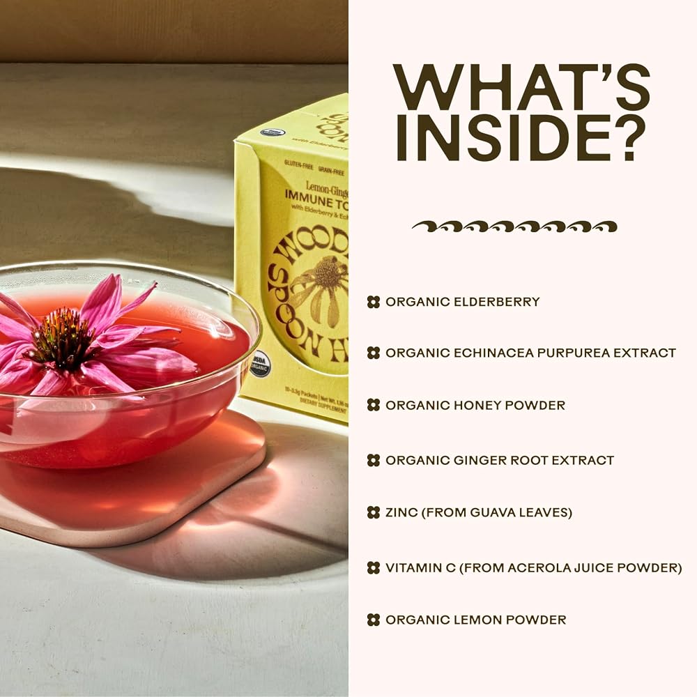 Wooden Spoon Herbs Lemon Ginger Immune Toddy - 10 Sachets - image 5