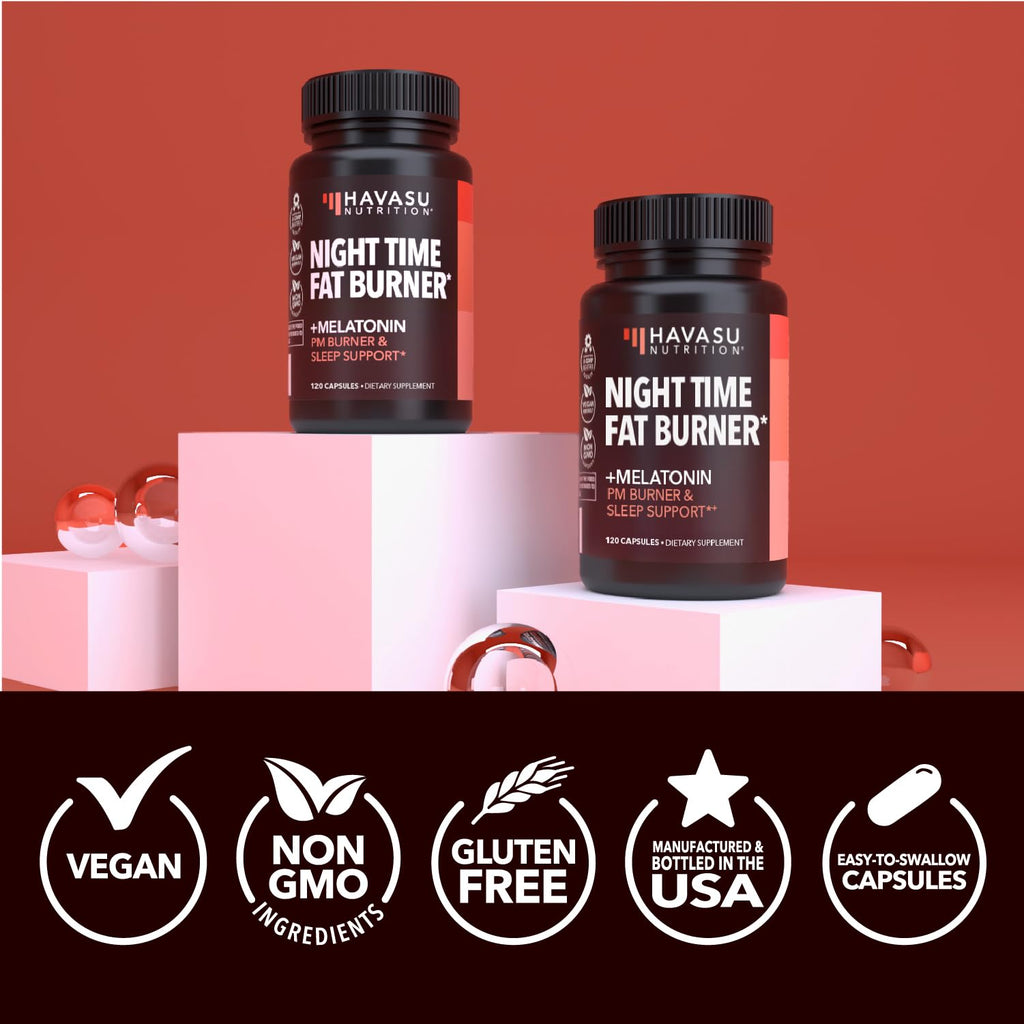 Havasu Nutrition Night Time Fat Burner - 120 Capsules - image 8