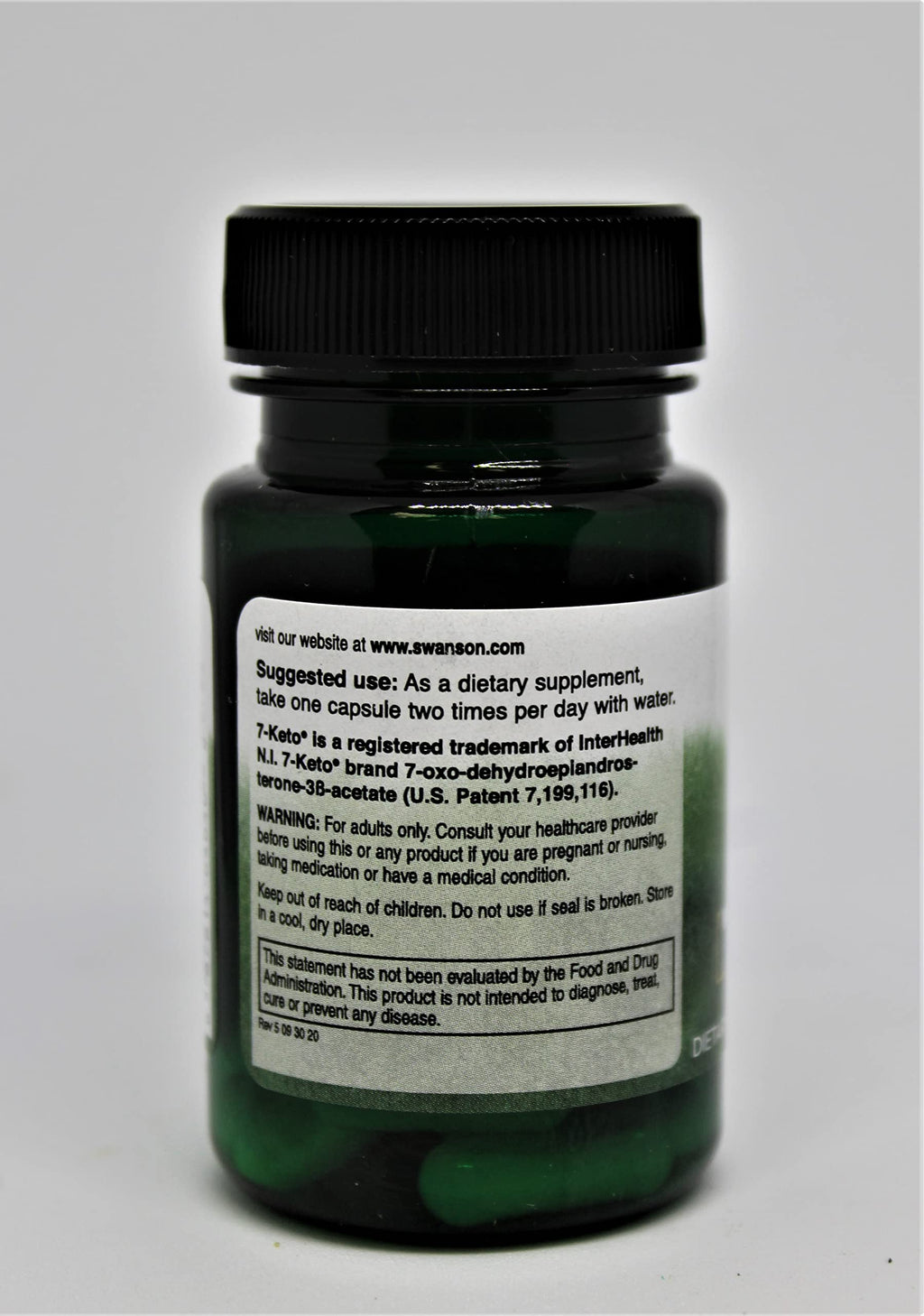 Swanson Diet 7-Keto DHEA 100 mg - 30 Capsules - image 8