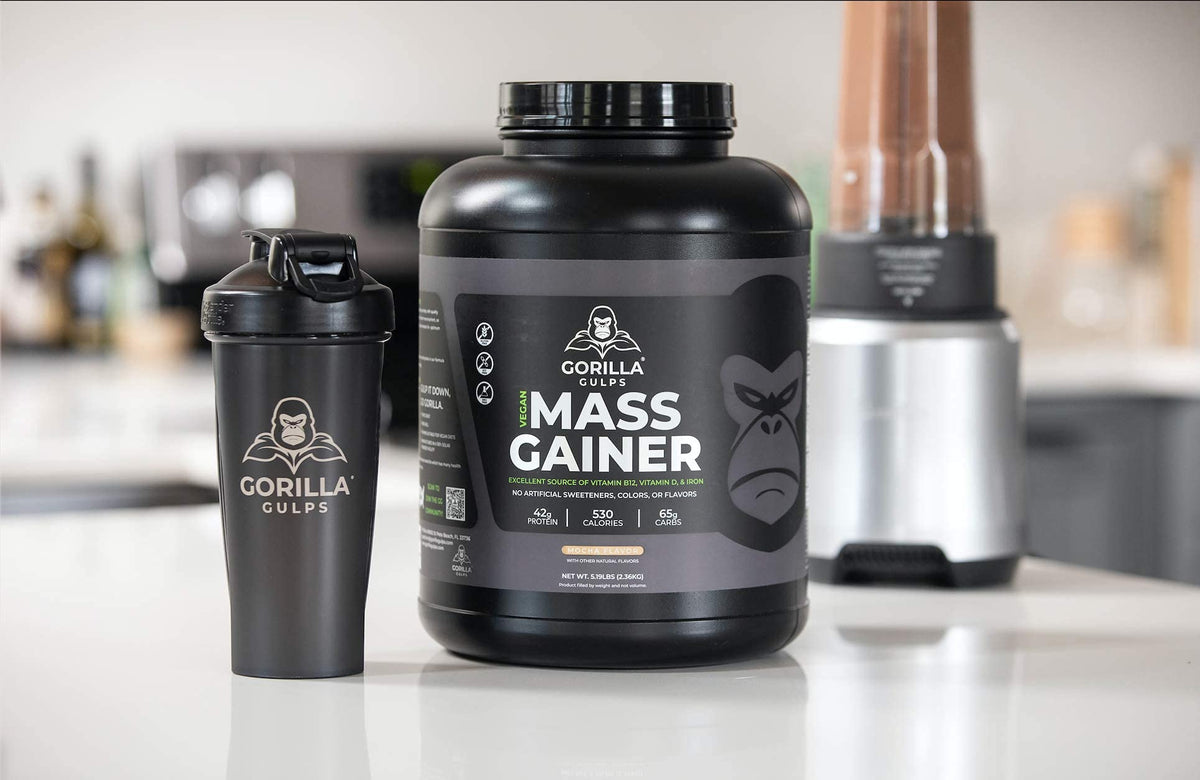 Gorilla Gulps Vegan Mass Gainer
