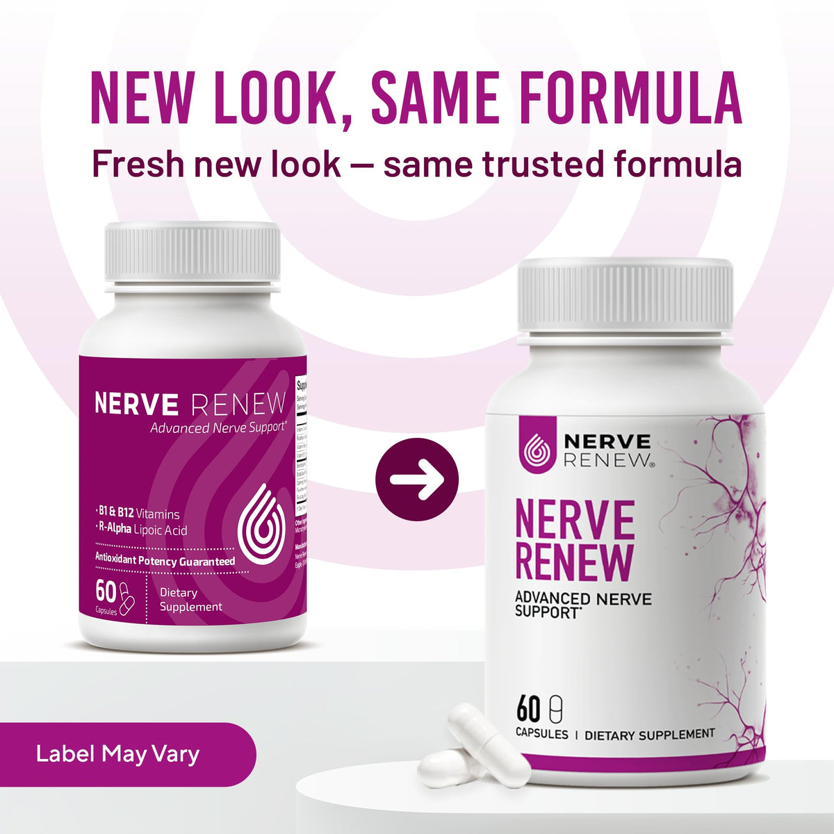 NERVE RENEW Advanced Nerve Support Supplement - 60 Capsules - image 4